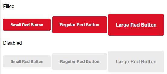 دکمه غیر فعال